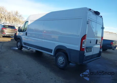 2018 Ram Promaster 2500 High Roof 159 Wb z USA, uszkodzony, nr VIN 3C6TRVDG9JE148610